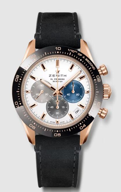 Review Zenith CHRONOMASTER SPORT ROSE GOLD Replica Watch 18.3100.3600/69.C920